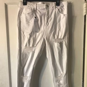 Topshop Jamie Jean White Skinny Jean